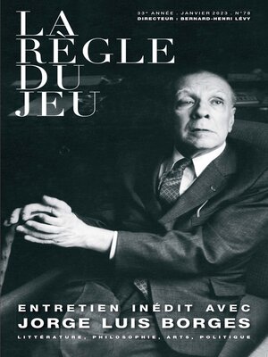cover image of La Règle du Jeu n°78